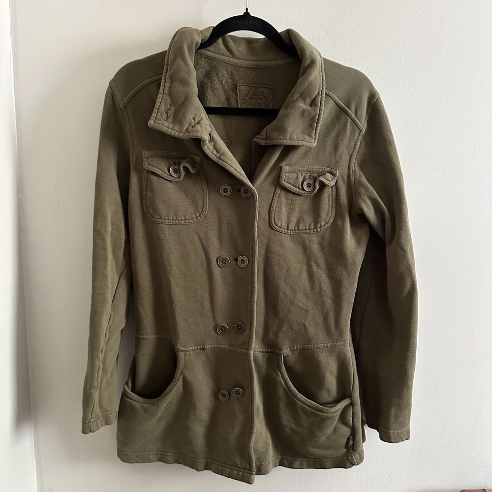 Prana Women's‎ Tori Jacket Army Style Olive Color Size S
